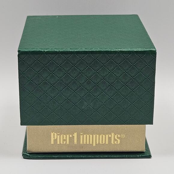 New in Box Pier1 Warm Winter Wishes Ornament Painted 2016 Fox 4.5" - Picture 5 of 6